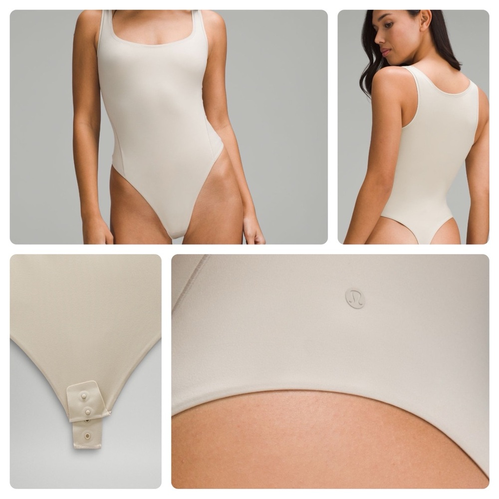 Lululemon Wundermost Ultra-Soft Nulu Square-Neck Sleeveless Bodysuit